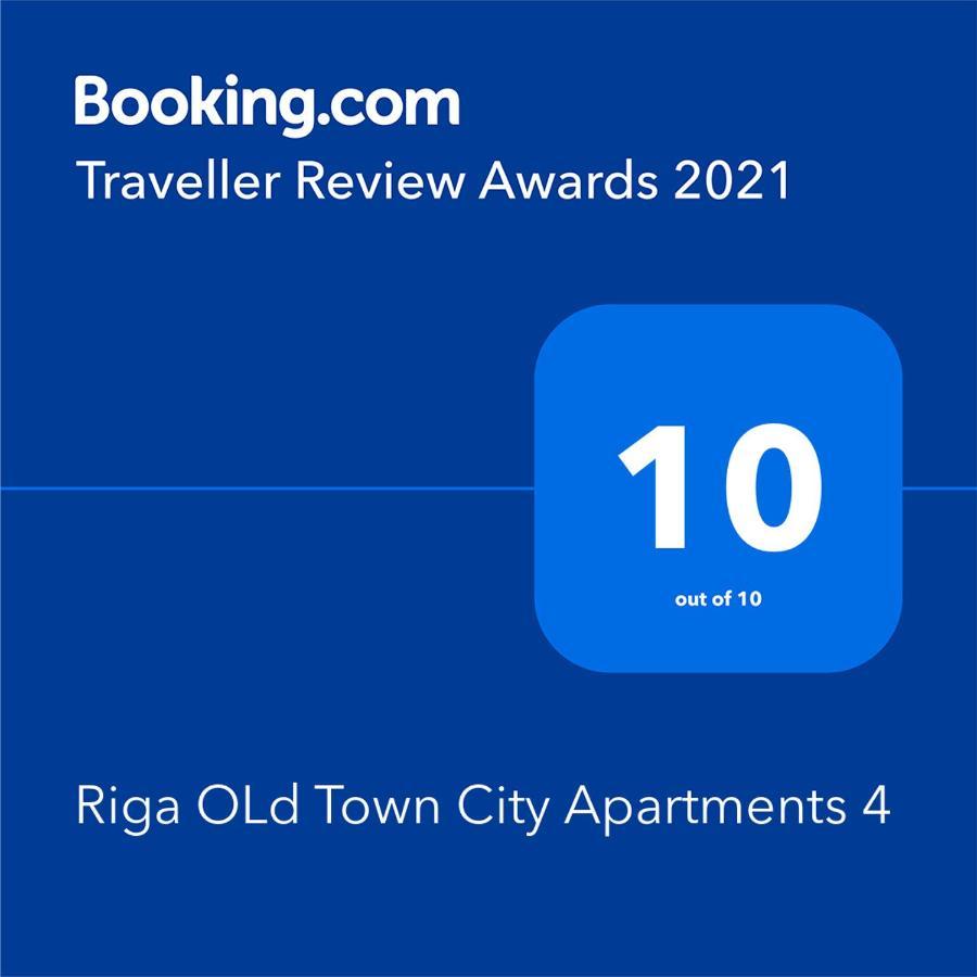 Riga Old Town City Apartments 4 Exterior foto